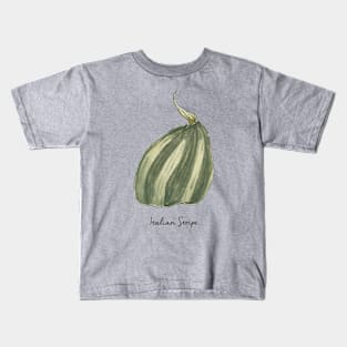 Striped Squash Kids T-Shirt